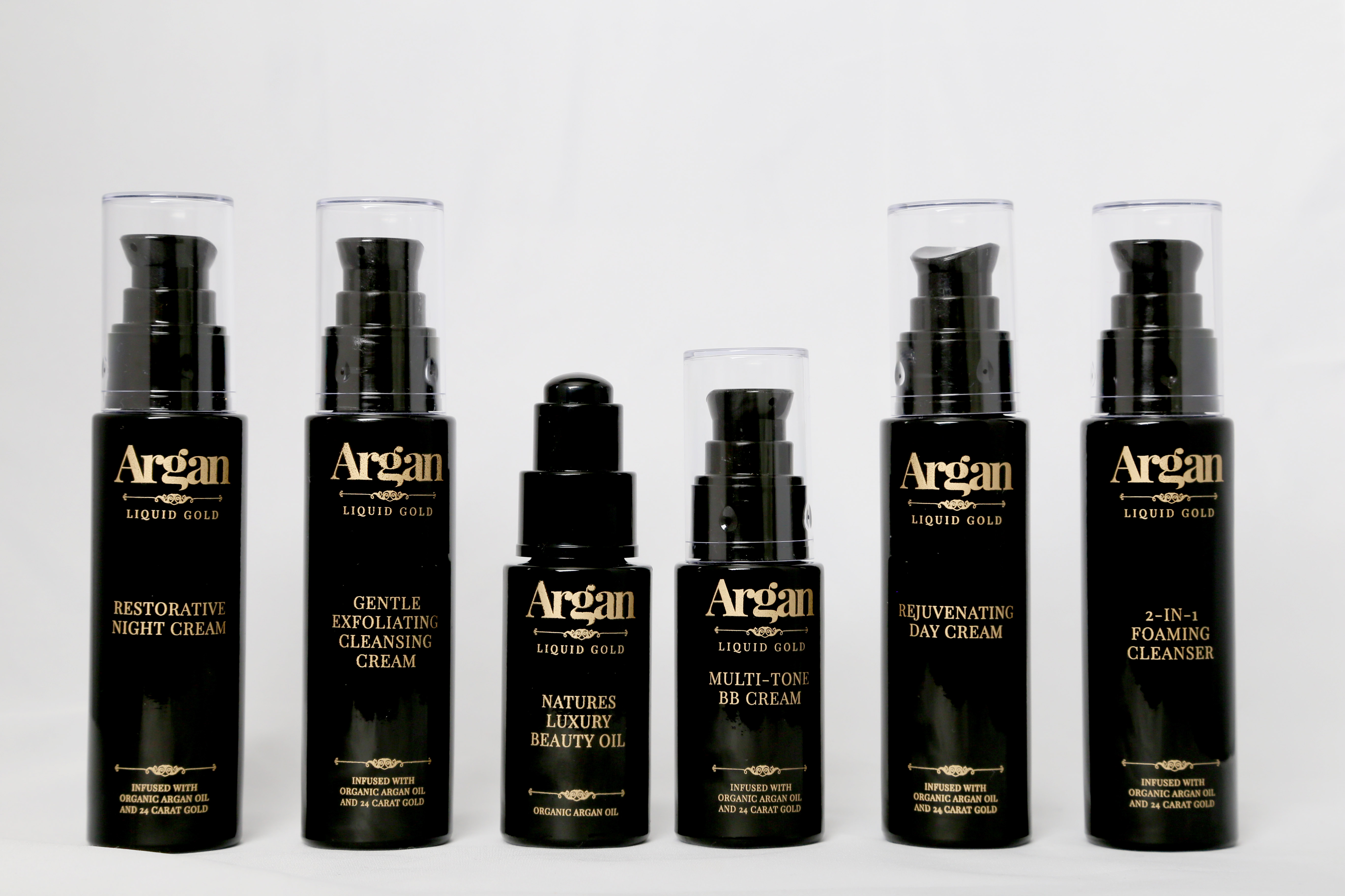 Luxury beauty range Argan Liquid Gold