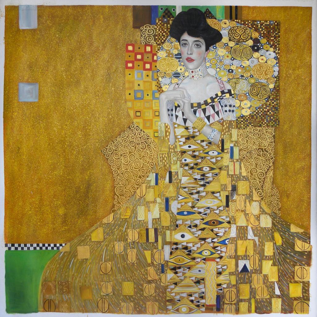 Adele Bloch-Bauer I by Gustav Klimt