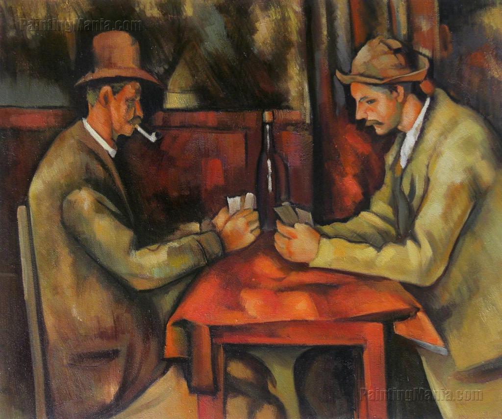 3. The Card Players By Paul Cezanne