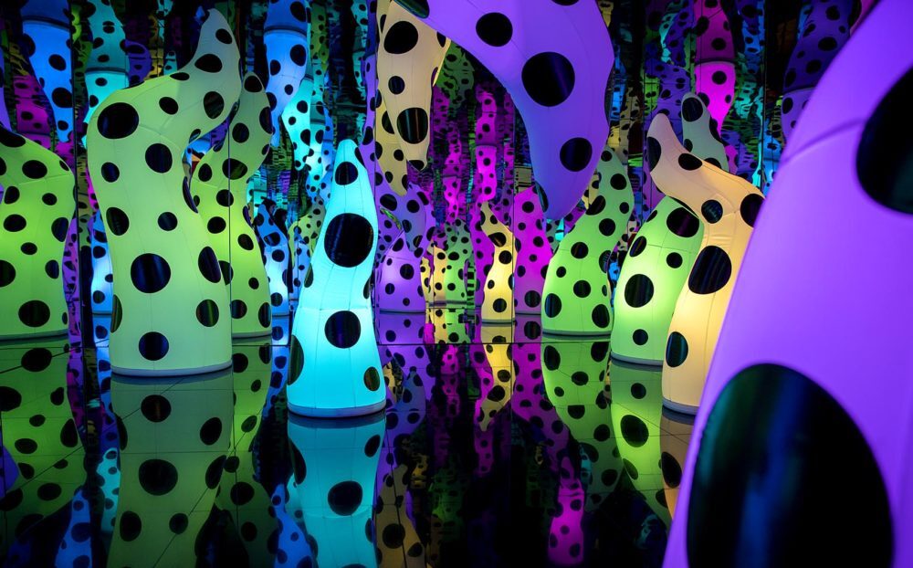 Love is Calling Art Installation by the Japanese Artist Yayoi Kusama Arte & Lusso