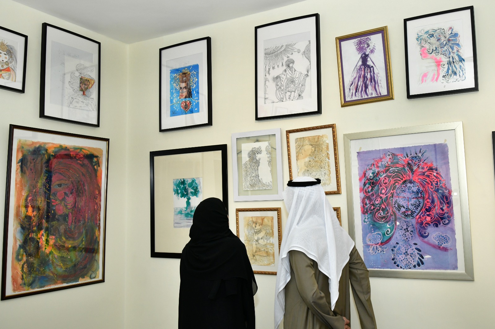 creativity house emirati art dr rafiya gubash arte lusso