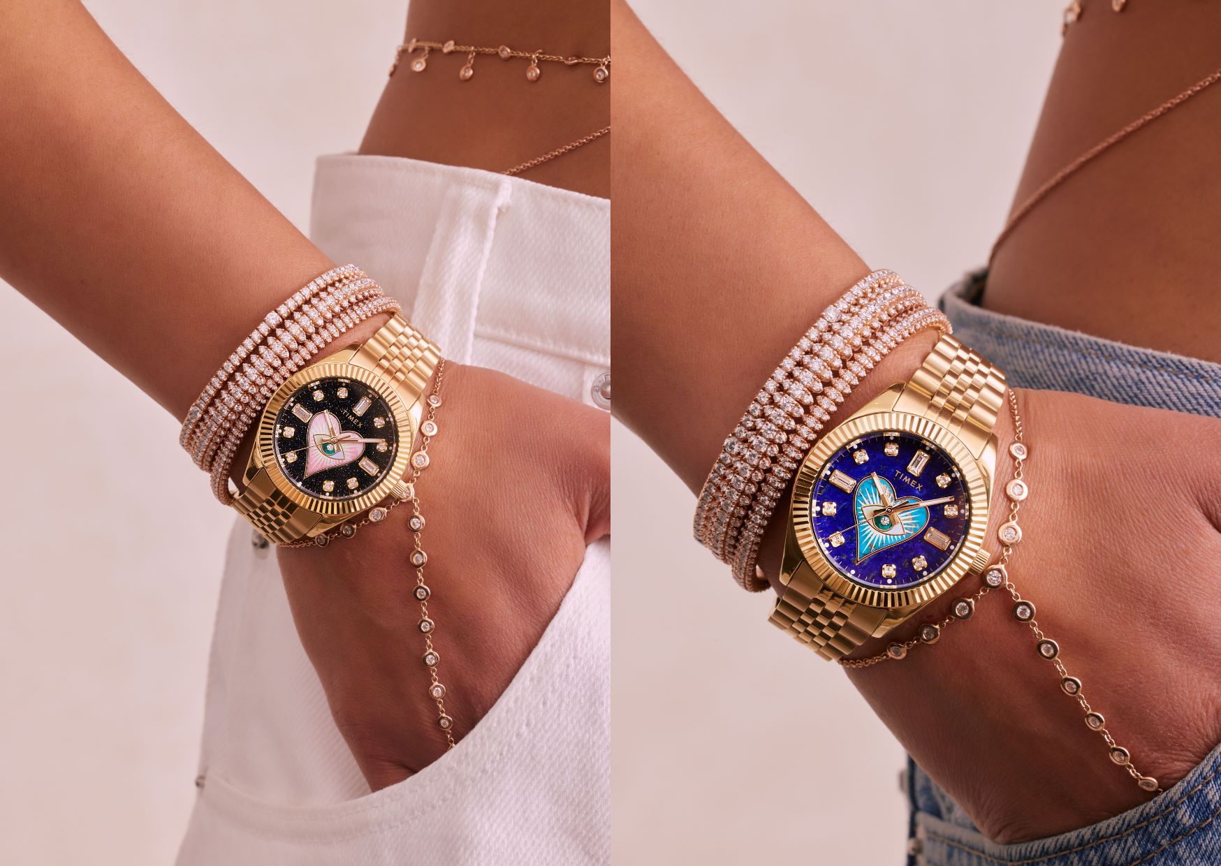 Jacquie Aiche Timex luxury watches