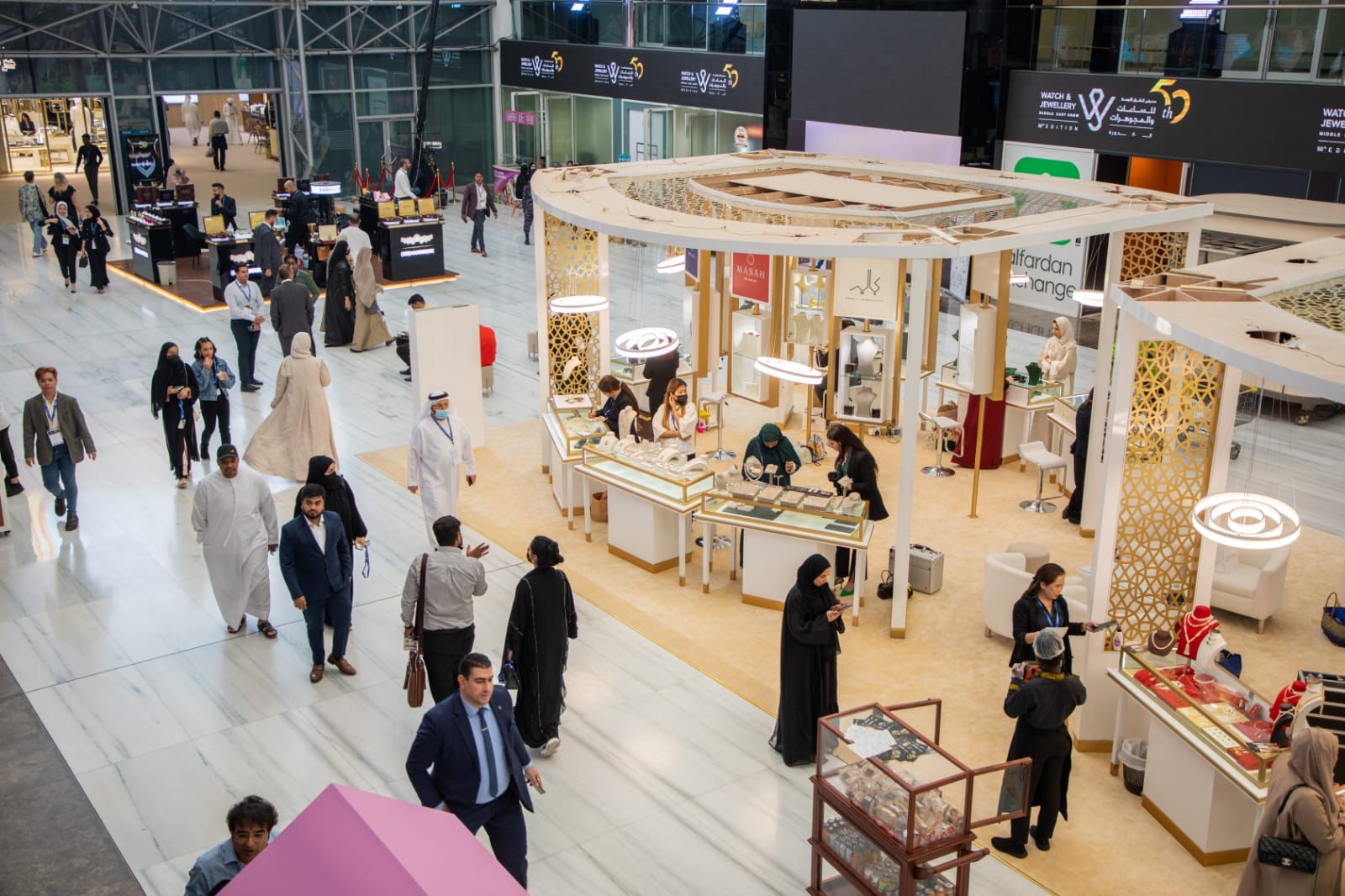 The Watch & Jewellery Middle East luxuty exhibition Expo